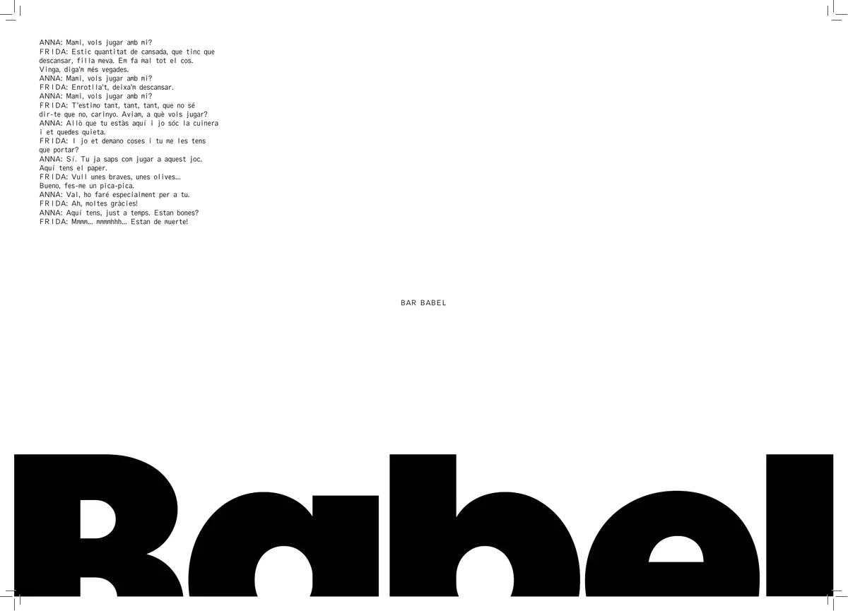 Papel de mesa de Bar Babel