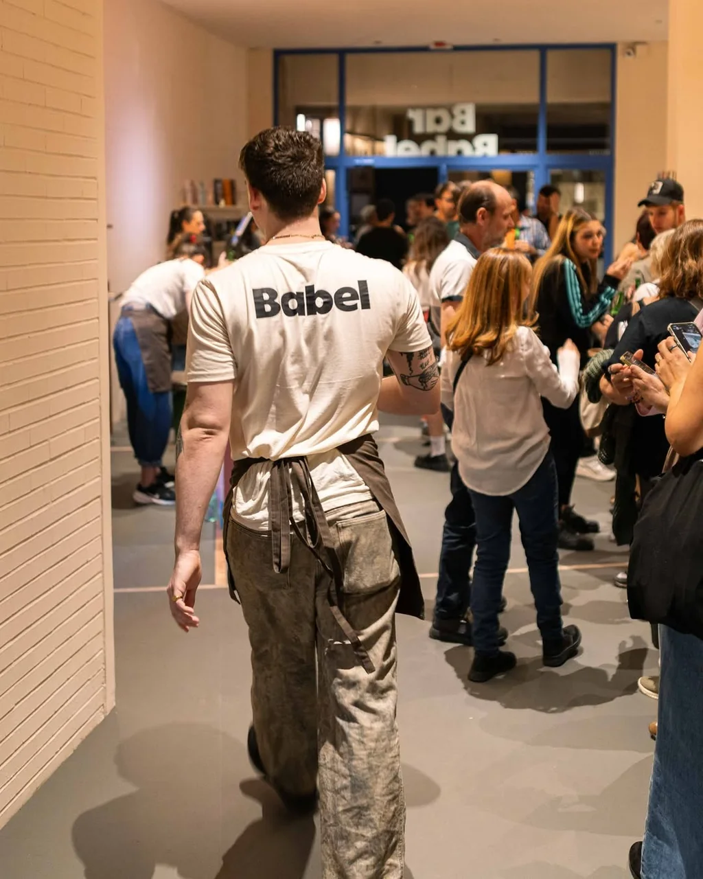 El equipo de Bar Babel durante una noche con público